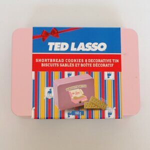 TED LASSO Shortbread Cookies and Decorative Tin Christmas 2023 Season Warner Bro